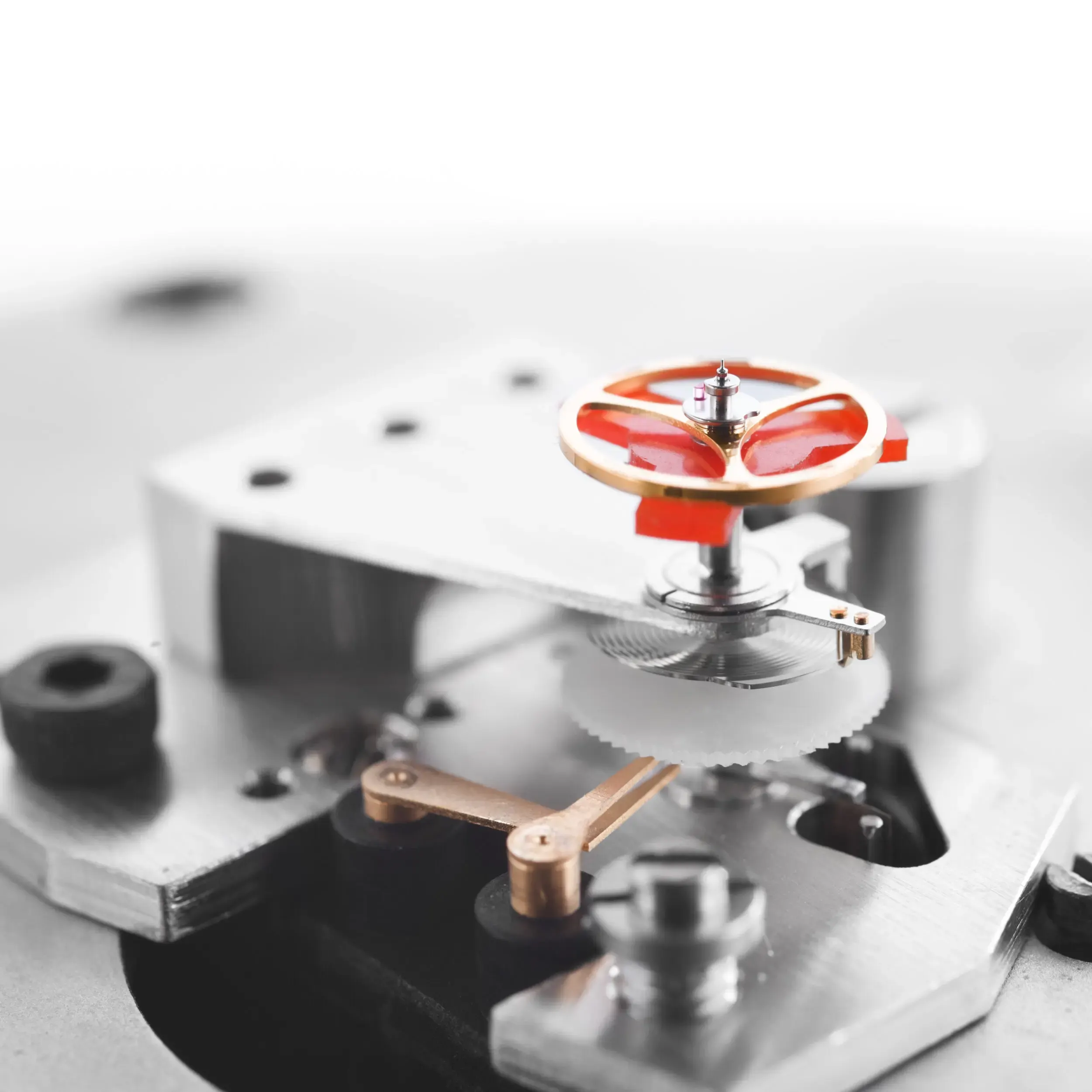Produktfoto einer Präzisionsmechanik von Greiner Vibrograf