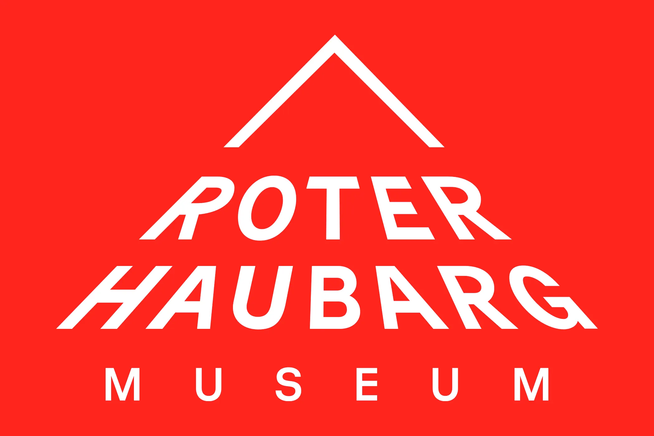 Logo Roter Haubarg Museum, rot