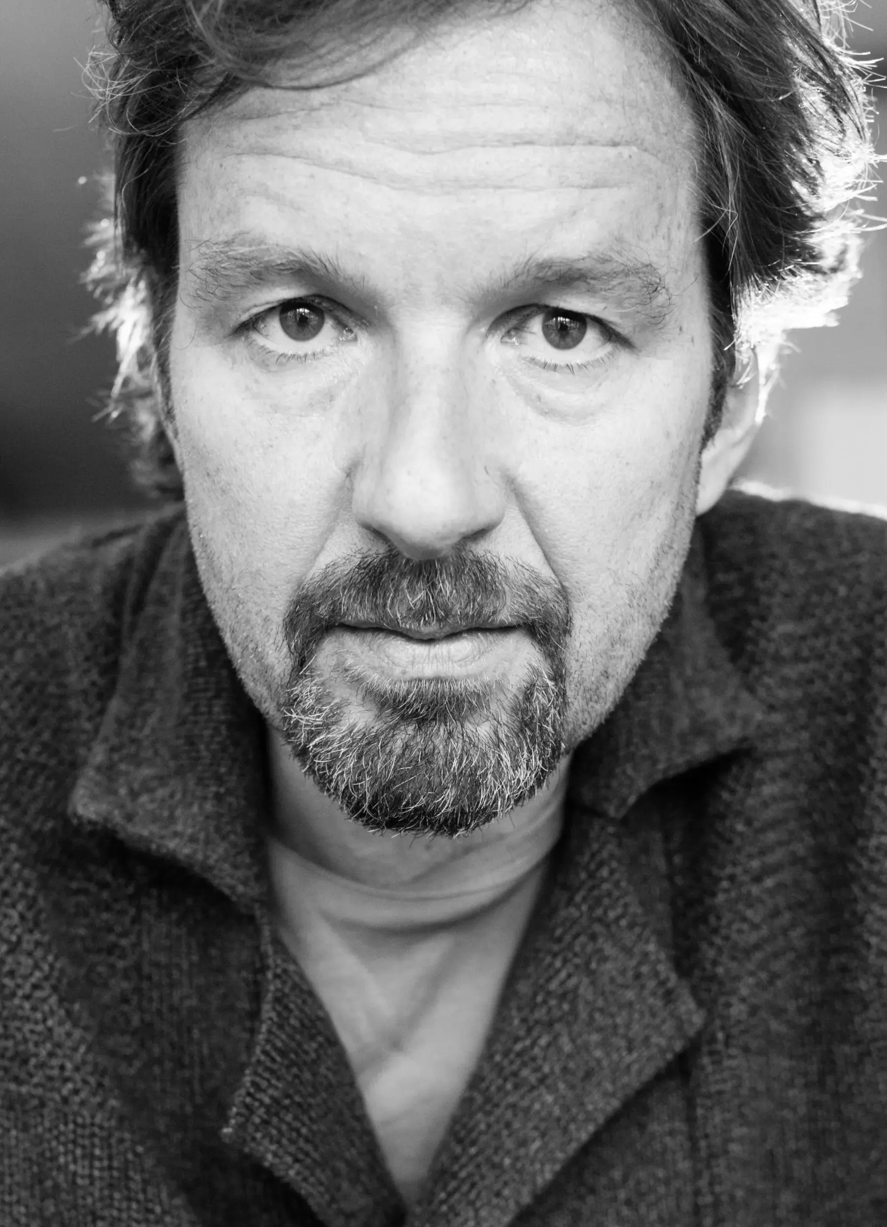 Schwarzweiss-Nahaufnahme von Michael Neuenschwander